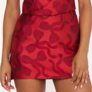 NWT!! Show Me Your Mumu All Night Skort Bow What Fun